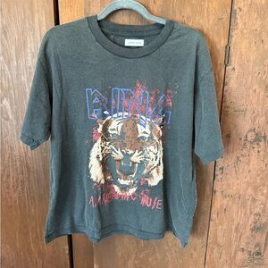 Anine Bing Charcoal Crewneck Sweatshirt